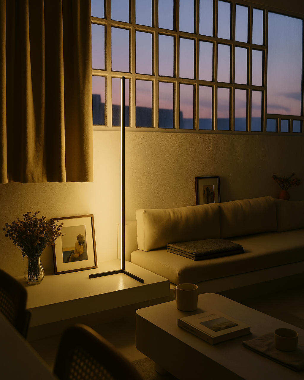 Noa™ – Smart Floor Lamp with Infinite Colors & One-Touch Control