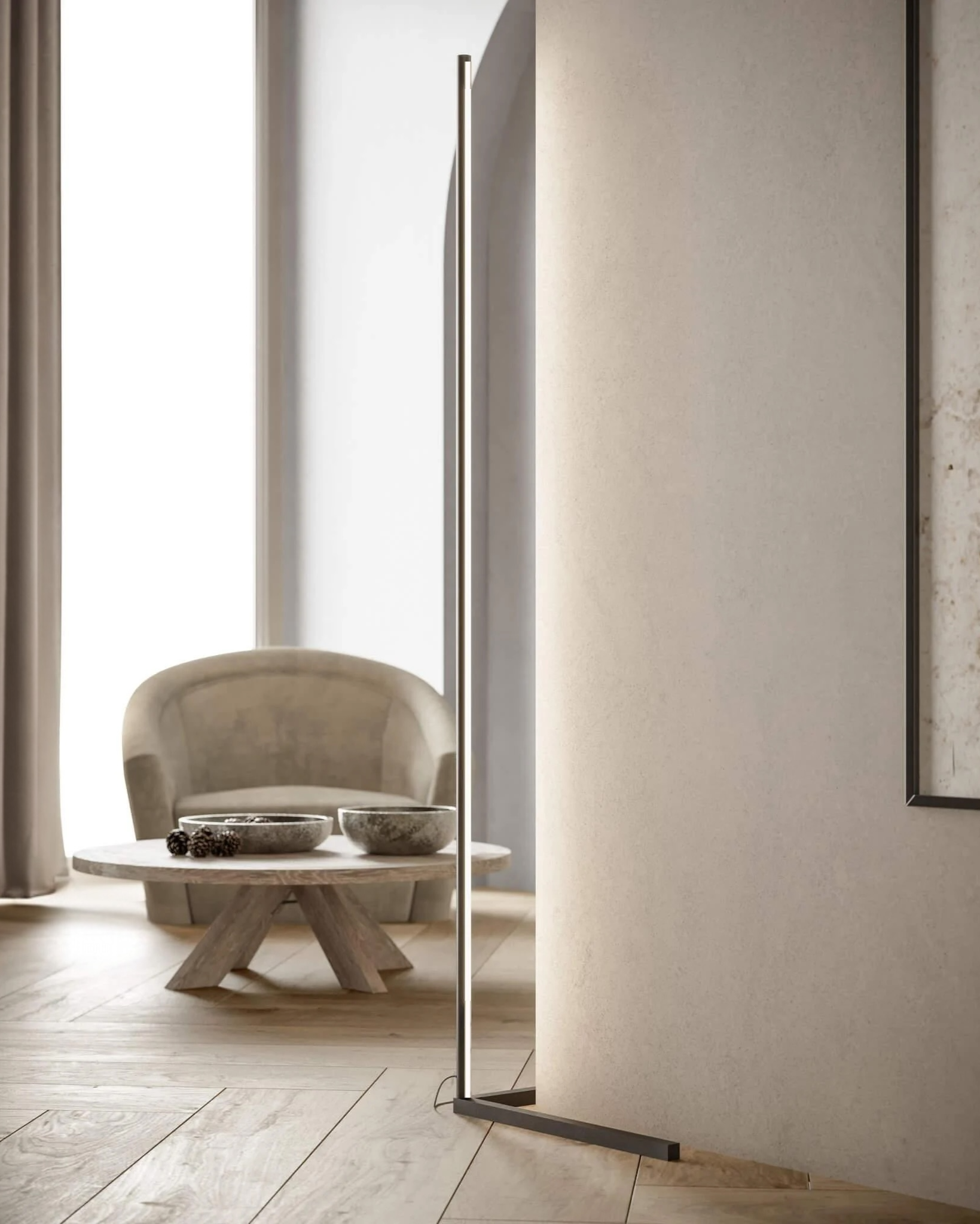 Noa™ – Smart Floor Lamp with Infinite Colors & One-Touch Control