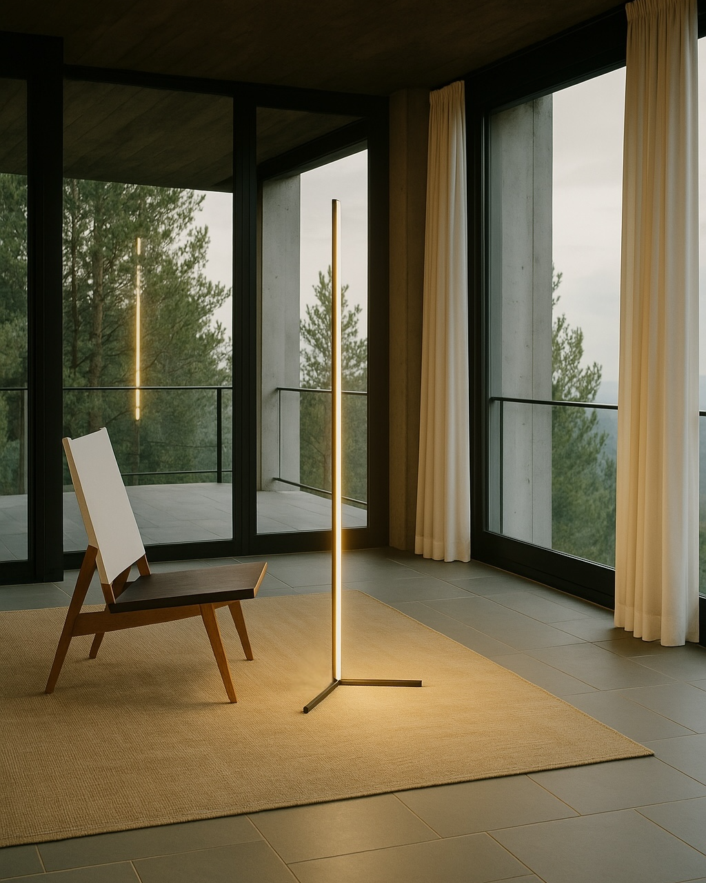 Noa™ – Smart Floor Lamp with Infinite Colors & One-Touch Control