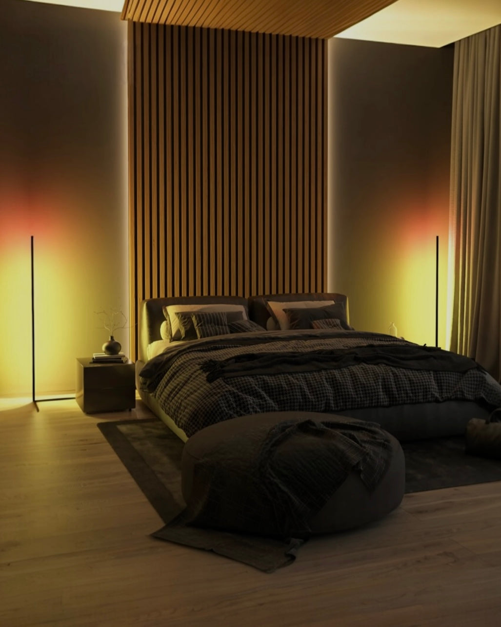 Noa™ – Smart Floor Lamp with Infinite Colors & One-Touch Control